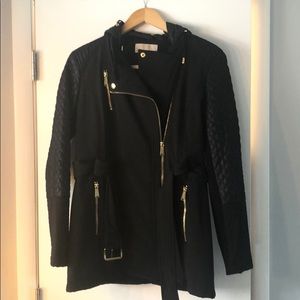 Black Micheal Kors coat